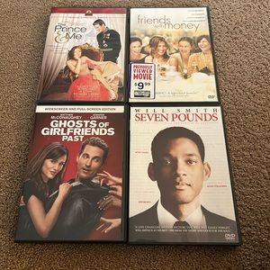 The prince and me, Friends with money, Ghosts Of girlfriends past and 7 pounds.